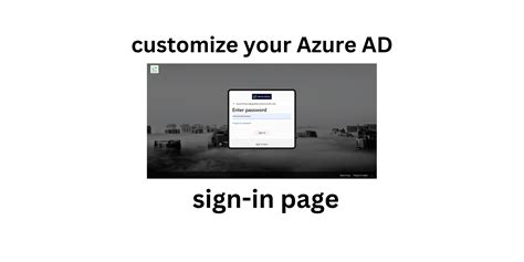 guess azure ad sign in.